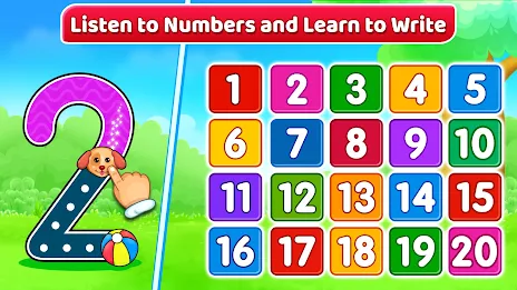 123 Numbers - Count & Tracing Schermafbeelding 0