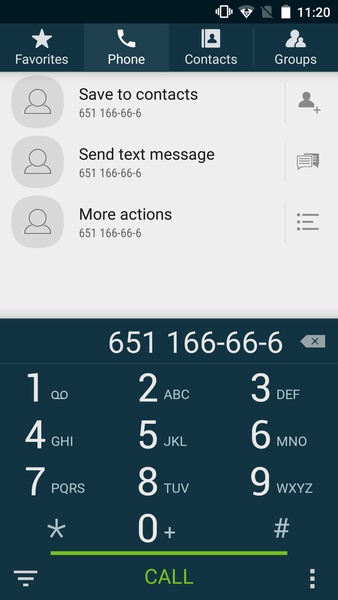 True Phone Dialer & Contacts Capture d'écran 0