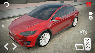 Electric Tesla Model X Driver Captura de pantalla 0