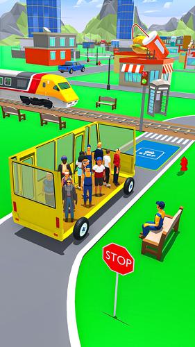 Bus Arrival Theme Park Games ภาพหน้าจอ 0