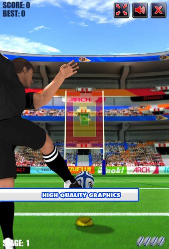 Rugby Kicks 螢幕截圖 2