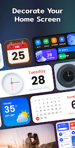 Color Widgets, Theme: iWidgets स्क्रीनशॉट 0