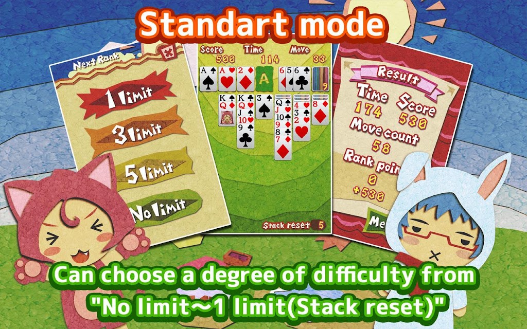 Let's Play Klondike Solitaire Captura de pantalla 1