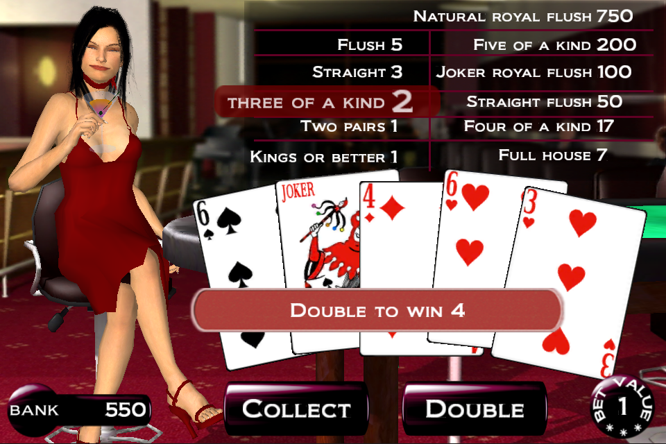 Joker Poker Deluxe Tangkapan skrin 1