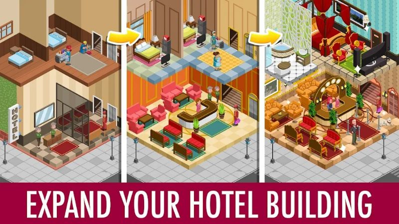 Hotel Tycoon Empire Tangkapan skrin 3