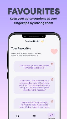Caption Genie: AI Caption Tool ဖန်သားပြင်ဓာတ်ပုံ 2