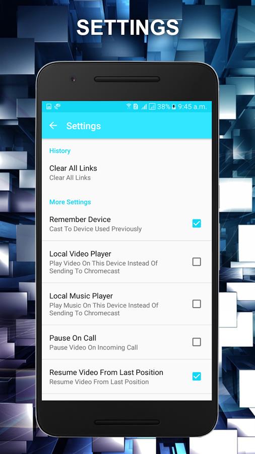 RaysCast For Chromecast Captura de pantalla 1