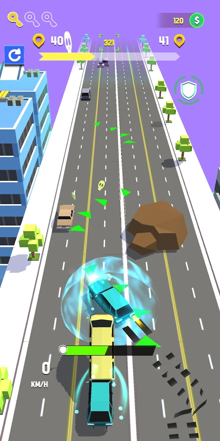 Crazy Driver 3D: Car Traffic Ảnh chụp màn hình 3