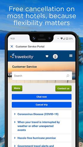Travelocity Hotels & Flights 螢幕截圖 1