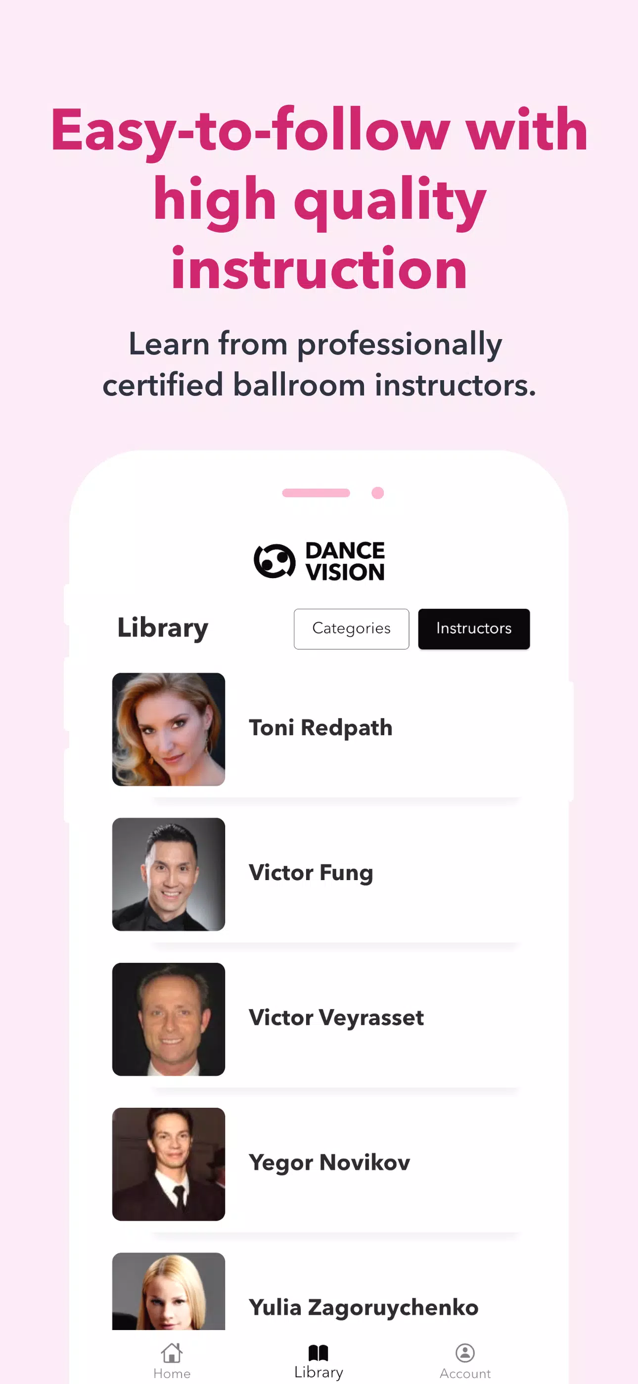 Dance Vision Schermafbeelding 1
