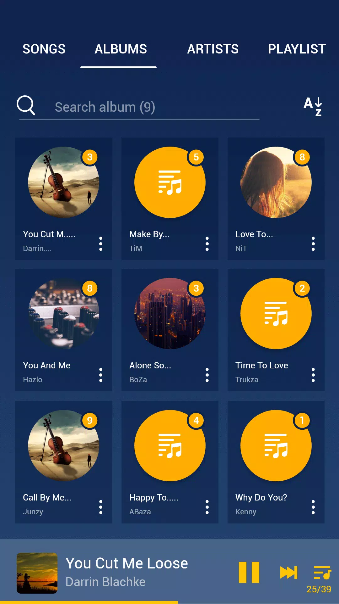 Music Player - MP3 Player Ảnh chụp màn hình 1