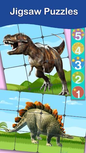 Dinosaurs Cards Games Ekran Görüntüsü 2