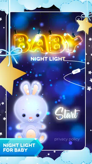 Baby night light - lullabies w Captura de tela 0