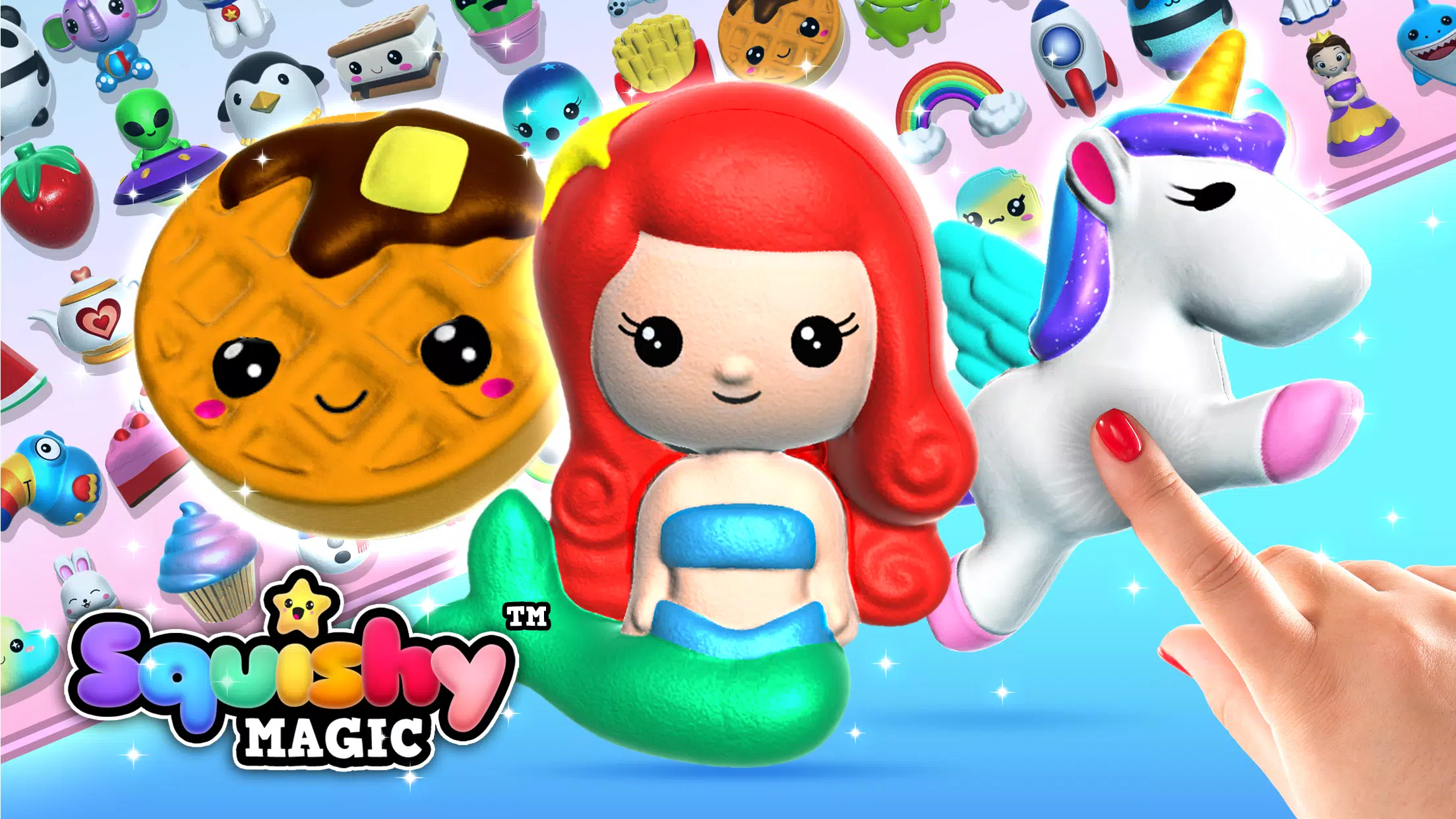 Squishy Magic: colorear en 3D Captura de pantalla 0