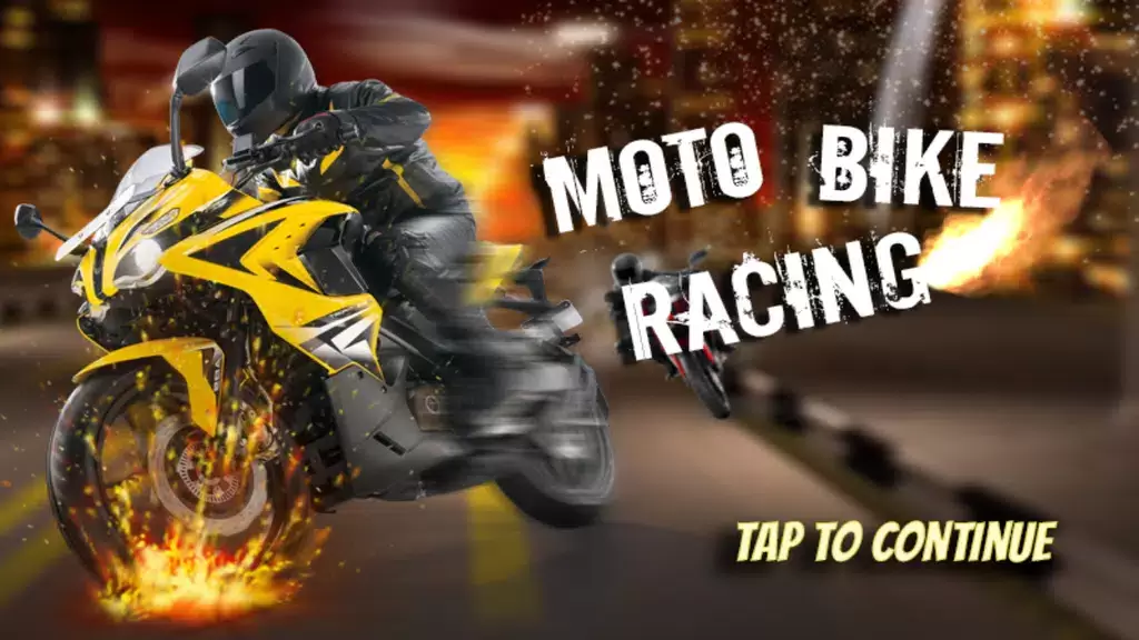 Moto Bike Racing ဖန်သားပြင်ဓာတ်ပုံ 0