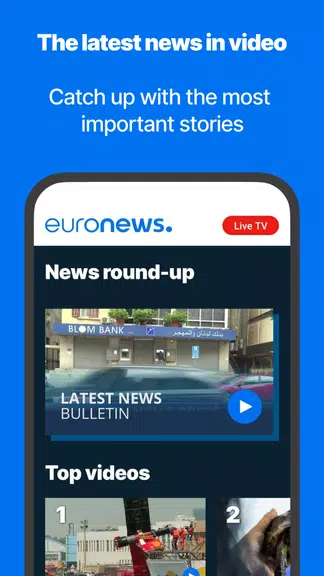 Euronews - Daily, live TV news ဖန်သားပြင်ဓာတ်ပုံ 2