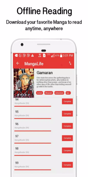 Manga Life - Manga & Comic Reader Ekran Görüntüsü 1