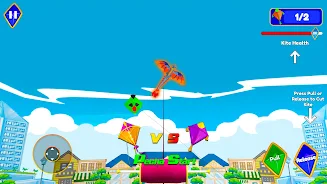 Pipa Layang Kite Flying Game ภาพหน้าจอ 2