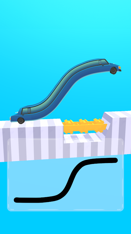 Car Climber: Draw Bridge 3D Screenshot 1