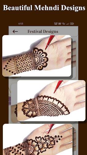 Mehndi Design - Easy Simple स्क्रीनशॉट 1