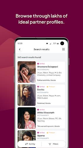 NeST Kerala Matrimony ® App 螢幕截圖 1