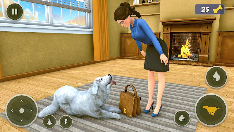 Dog Life Virtual Pet Simulator Tangkapan skrin 0