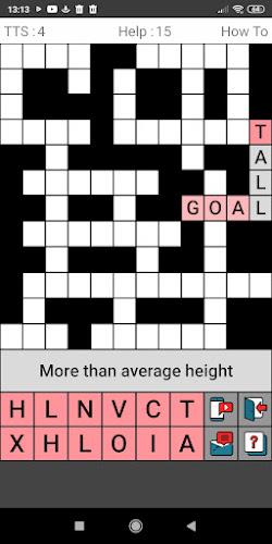 Mini Crossword Puzzle Zrzut ekranu 0