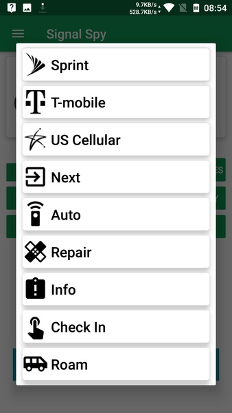 Signal Spy ภาพหน้าจอ 1