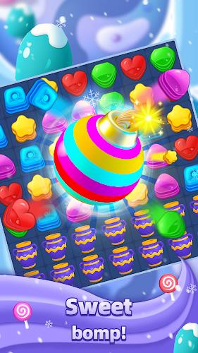 Sweet Candy Cat Puzzle Game Ảnh chụp màn hình 2