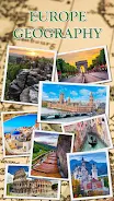 Europe Geography - Quiz Game Captura de tela 0