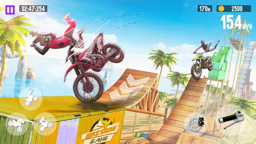 Bike Games 3D: Bike Stunt Game 螢幕截圖 1