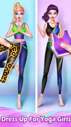 Dressup Yoga Girl: Makeover Capture d'écran 1