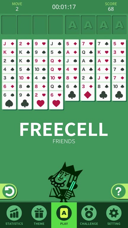 FreeCell Friends Captura de tela 0