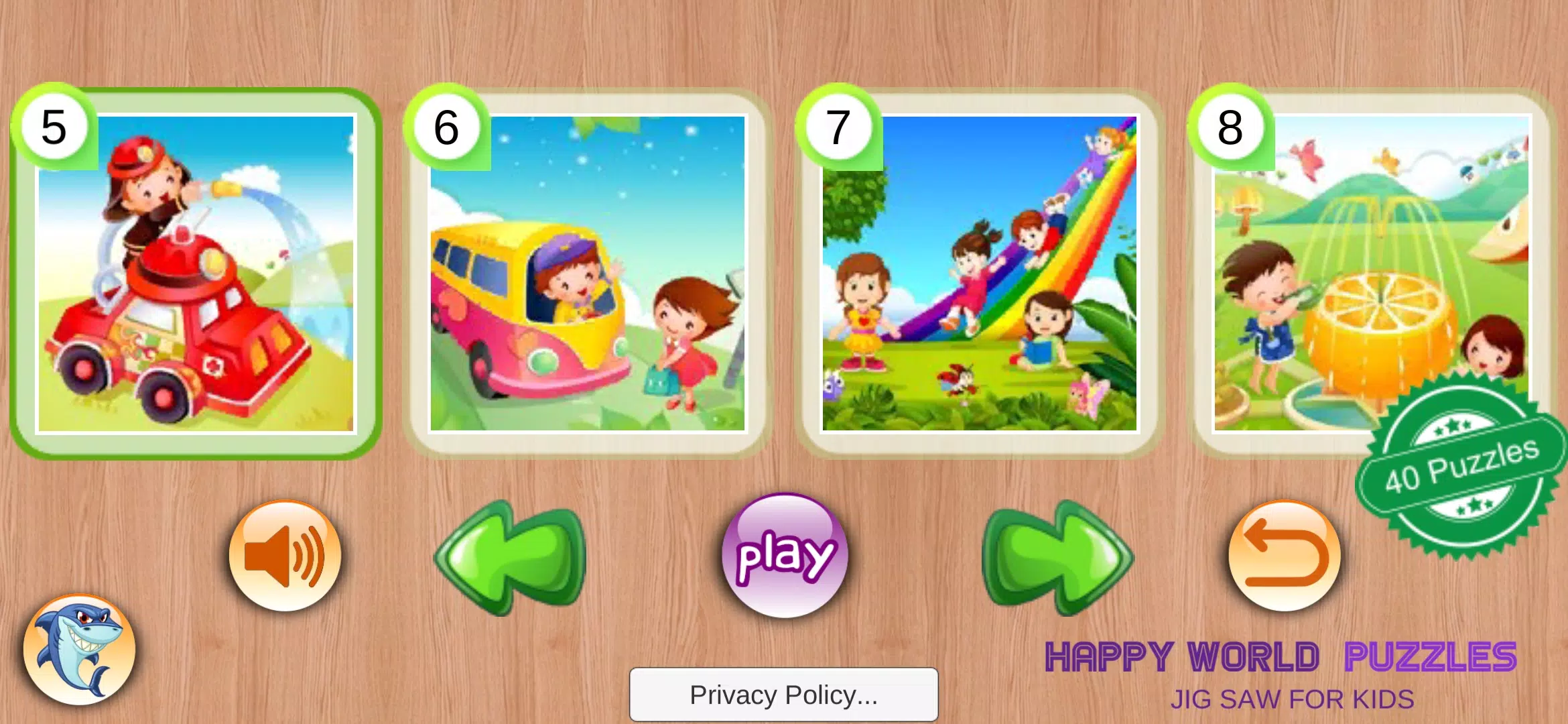 Happy World Puzzles Скриншот 1