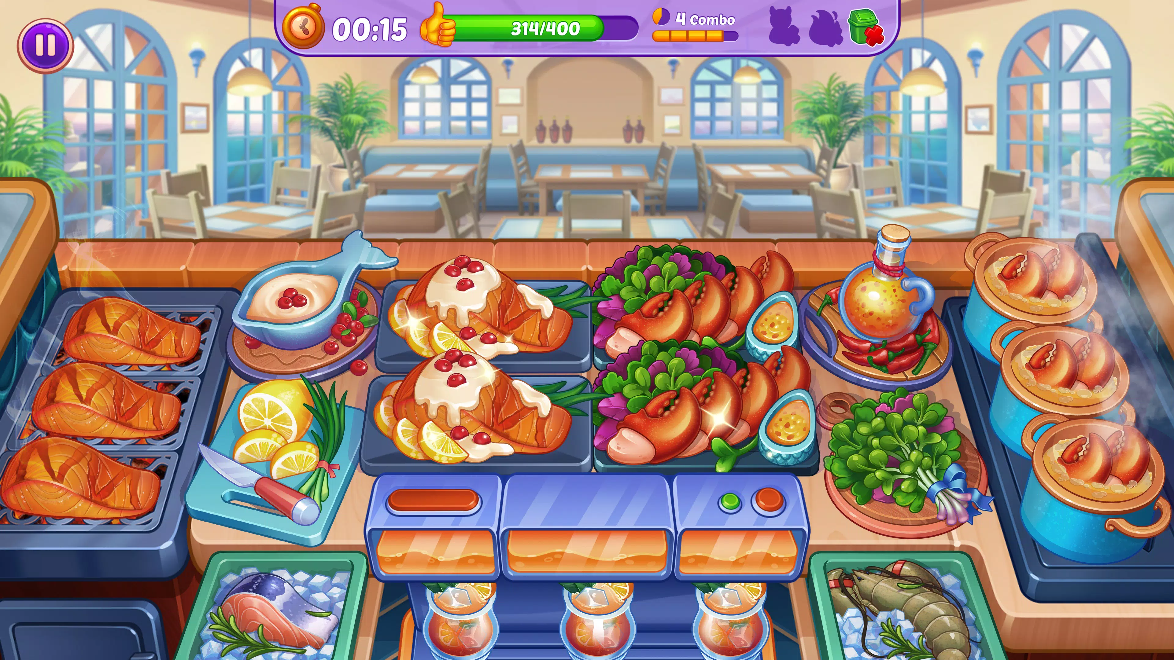 Cooking Crush: juego de cocina Screenshot 1