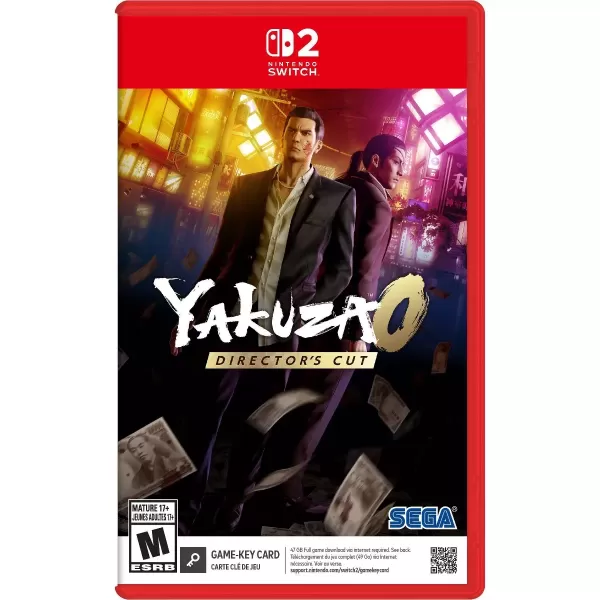 Обложка Yakuza 0