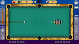 8 ball billiard offline online Captura de tela 3