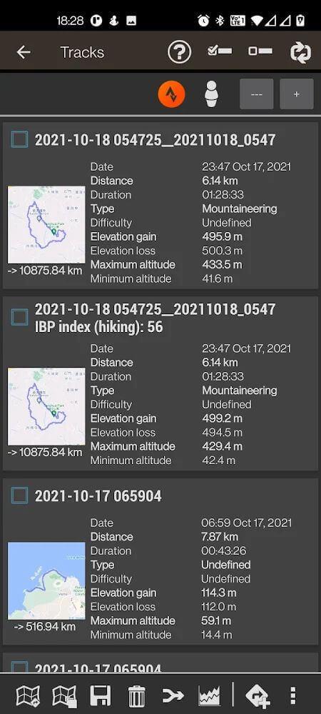 OruxMaps GP スクリーンショット 1