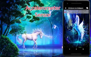 Unicorn Live Wallpapers 스크린샷 1