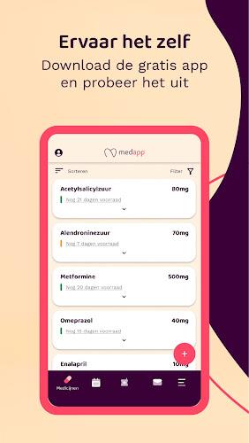 MedApp: jouw medicijnapp Ảnh chụp màn hình 1