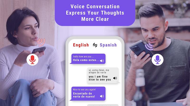 Translate Less with Text Voice 螢幕截圖 1