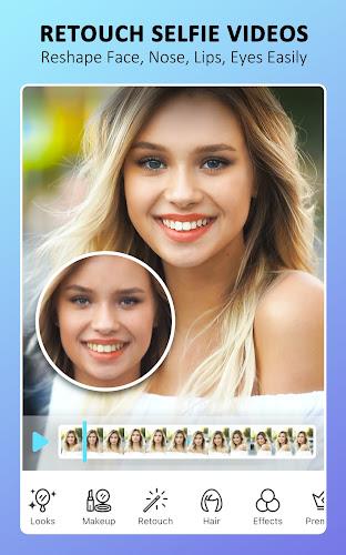 YouCam Video: Makeup & Retouch Captura de tela 1