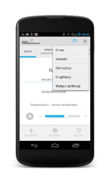 Radio Chrzescijanin Schermafbeelding 1