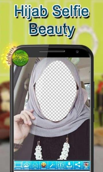 Hijab Selfie Beauty 螢幕截圖 0