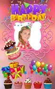 Birthday Photo Frames & Editor Schermafbeelding 3