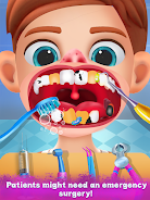 Dentist Doctor Hospital Games Captura de pantalla 3