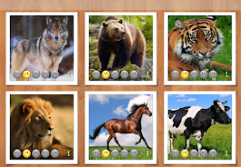 Kids Puzzles - Animals & Car Screenshot 1