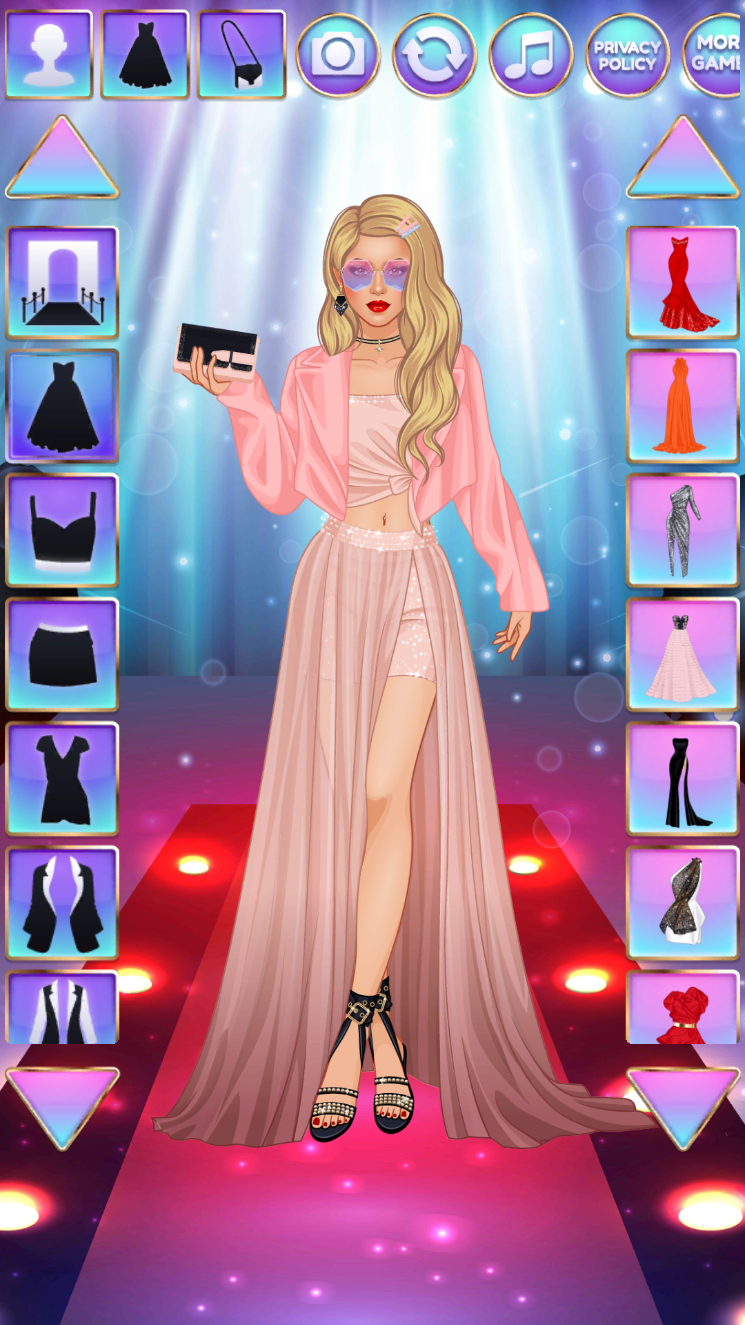 Fashion Show: Makeover Games Schermafbeelding 1