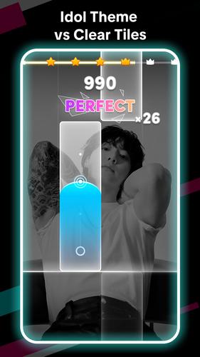 Piano Rainbow Tiles Music Game Schermafbeelding 0