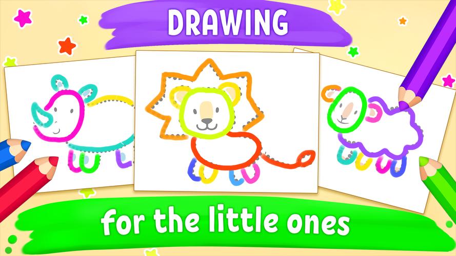 Coloring book Games for kids 2 স্ক্রিনশট 0